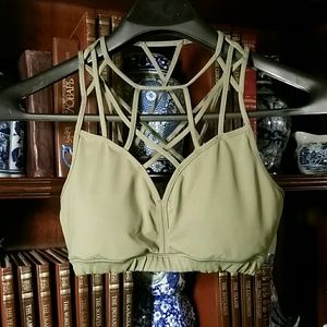 Kyodan Sports Bra Olive Green